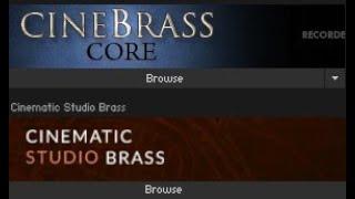 Cinematic Studio Brass vs CineBrass comparison