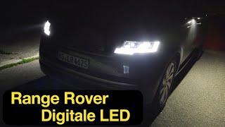 2023 Range Rover: Digitale LED Scheinwerfer Test - Autophorie Extra