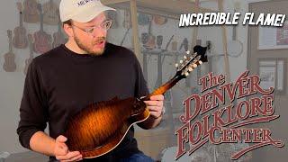 Gorgeous Flamed Maple - 2021 Collings MF Wide Nut - Denver Folklore Center