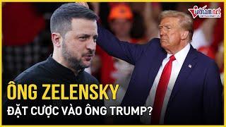 Vì sao Tổng thống Ukraine Zelensky đặt cược tất tay vào chiến thắng của ông Trump? | Báo VietNamNet