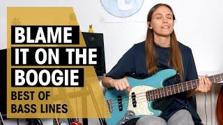 The Jacksons - Blame it on the Boogie | Best of Bass Lines | Julia Hofer | Thomann