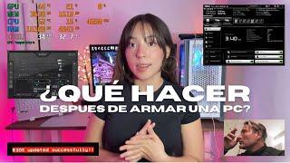 TODO lo que debes hacer después de armar una PC. Actualizacion/Mejoras/Optimización/ Desempeño