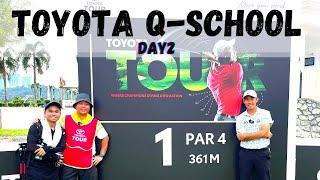 Needed a low round 2 to keep the hope alive at the Toyota Tour Malaysia Qualifying School. #golf