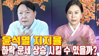 윤석열 지지율 하락 운세 상승 시킬 수 있을까? - 인천 용한 무당 점집 추천 후기 청학신당