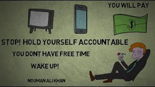 HOW TO STOP WASTING TIME [YOUTH] - Nouman Ali Khan Animated