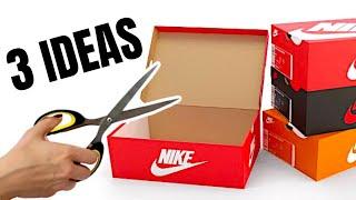 How to reuse Shoe Boxes at home | 3 Amazing Ideas | Best out of waste