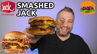 Jack in the Box NEW Double Smashed Jack Burger Review