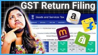 GST Return Filing for Ecommerce Sellers | Amazon Flipkart Meesho