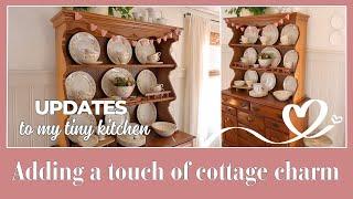 Adding COTTAGE STYLE CHARM to my tiny Mobile Home Kitchen