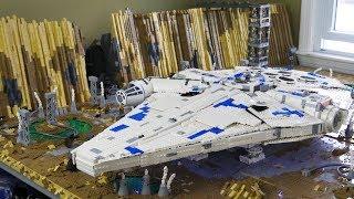 HUGE LEGO Star Wars Kessel Run MOC | FULL Cinematic