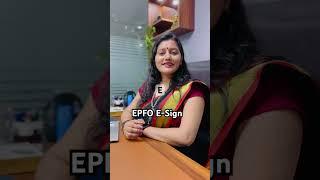 EPFO Latest E-Sign Registration & activation Process for Approval Joint Declaration Request | E-SIGN