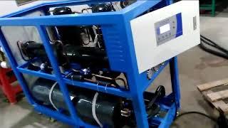 industrial chiller 10hp 220v testing(2018)