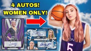 WOMEN ONLY! 2024 Leaf Metal Women of Sport Hobby Box Review!