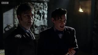 That time the Doctors were stuck together but forgot how to speak