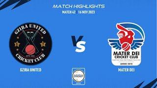 Match 42 - GU vs MTD | Highlights | ECS Malta, Encore | 16 Nov 2023 | ECS23.978