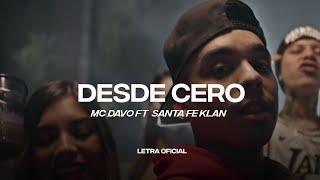 Mc Davo feat. Santa Fe Klan - Desde Cero (Lyric Video) | CantoYo