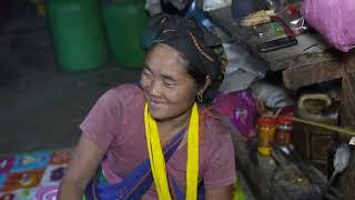 Nepali village || Cooking green vegetables in the village