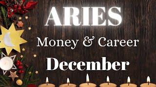 ️ ARIES Money & Career Reading DECEMBER 2024