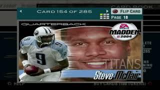 Madden NFL 2004 All Madden Cards