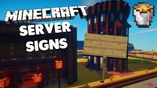 Minecraft Bukkit Tutorial | ServerSigns [GER |HD]