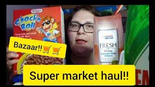 super market haul/ από το Bazaar/!//ΜΑΜΆ ΔΈΣΠΟΙΝΑ,//