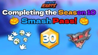 Completing The Season 10 Smash Pass! | Smash Karts