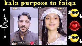 Kalaa brand and faiqa tiktok live match part 1