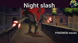 Zoroark all attacks & moves (Pokemon)