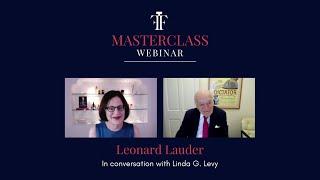 The Fragrance Foundation Masterclass: Leonard Lauder