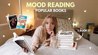 mood reading popular books for a week