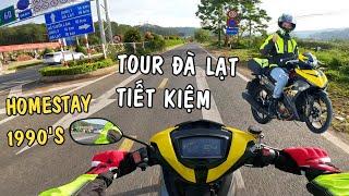 Tour Đà Lạt Siêu Tiết Kiệm trải nghiệm Homestay 1990's Ngon Bổ Rẻ - Thiện Red Motovlog