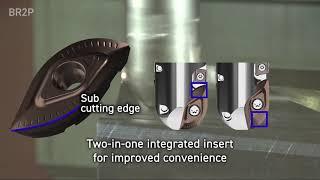 Ball end mill BR2P [English subtitles]