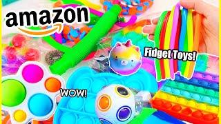 XXL Pop Its FIDGET TOYS HAUL + Squishy Test  DIY Fidget Toy Vs. Slime, Squishy, Fidgets Challenge