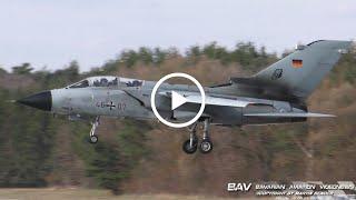 Panavia PA-200 Tornado IDS - German Air Force 46+07 - touch and go at Manching Air Base