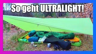 Ultralight-Ausrüstung zusammenstellen für Hiking, Bikepacking, Camping, Backpacking, Bushcraft #ULMC