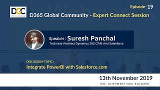 Episode- 19 Integrate PowerBi with Salesforce.com I Expert connect session.