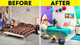 Easy Ways To Upgrade Your Bedroom || Cool Home Organizing And Decorating Hacks