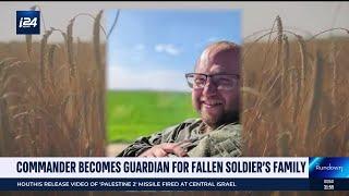 IDF tank commander becomes guardian for family of fallen soldier