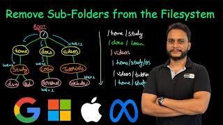 Remove Sub Folders from the Filesystem | Leetcode 1233