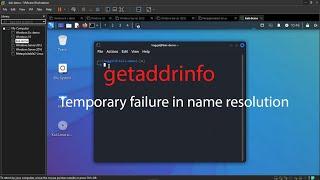 LINUX ERROR FIX: Temporary failure in name resolution