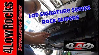 LOD Signature Rock Sliders for the 4LowRocks JLUR  |  Installation Series  |  4LowRocks