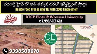 Launching Offers || Woxen County || Low Budget DTCP approved Plots || Mumbai Highway || Hyderabad