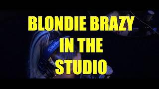 Blondie Brazy Recording at Street Sounds Better Studio's In Newark,NJ