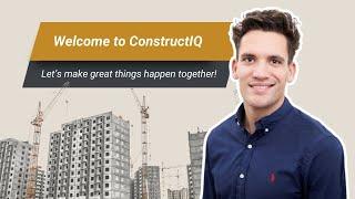 Introducing ConstructIQ - Outsourced Construction Services