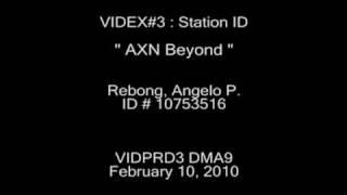 VIDPRD3 - "AXN Beyond" - Station ID activity