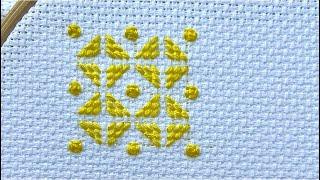 Flosstube #1 Cross Stitch Project “POLOTNO”, Cross Stitch Patterns, Cross Stitch for Beginners