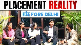 FORE DELHI | Placement Reality | Students Discuss Roles, Companies & Salary in MBA