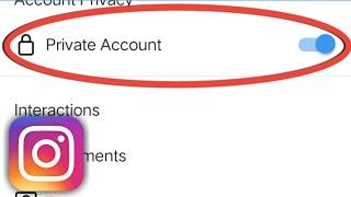 How To Disable Private Account In Instagram