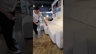 소파계의 절대강자 무빙소파 4인 갤럭시 기능성 원단!업그레이드 버전️모먼트가구.파주본점.창원점.용인점️ #가구추천 #가구 #소파추천 #쇼파 #무빙소파 #shorts