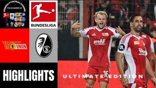 FC Union Berlin vs SC Freiburg 10.Spieltag Bundesliga Highlights